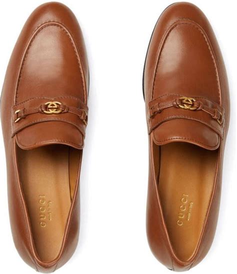 gucci loafers bruin|Gucci horse bit loafers.